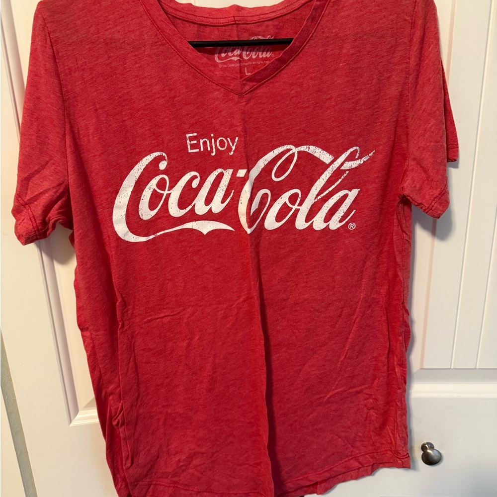 Coca-Cola Red Tee with White Logo